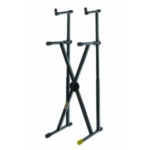 Hercules KS210B EZ Lock Double Keyboard Stand